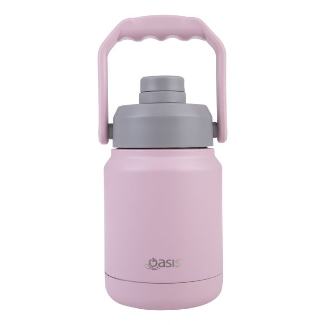 Oasis Stainless Steel Mini Jug W/ Handle 1.2L Carnation Pink