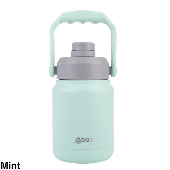 Oasis Stainless Steel Mini Jug W/ Handle 1.2L Mint