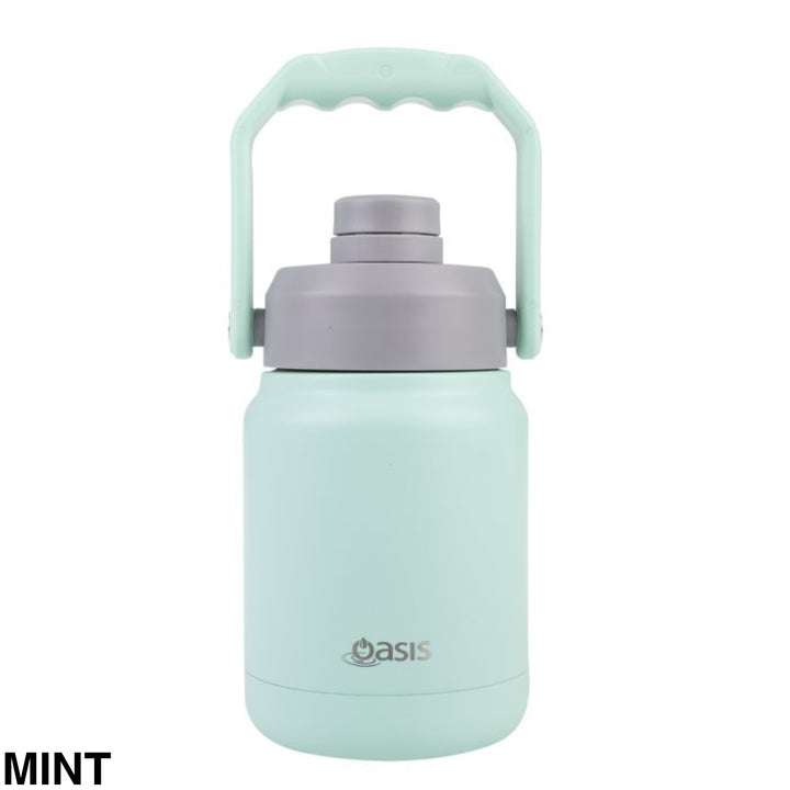 Oasis Stainless Steel Mini Jug W/ Handle 1.2L Mint