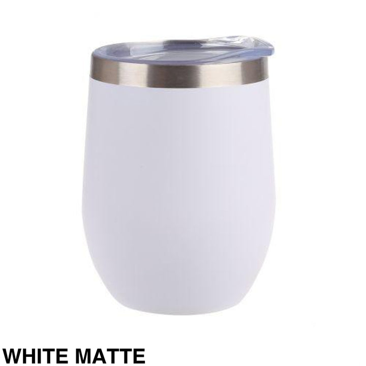 Oasis Wine Tumbler 330Ml Matte White