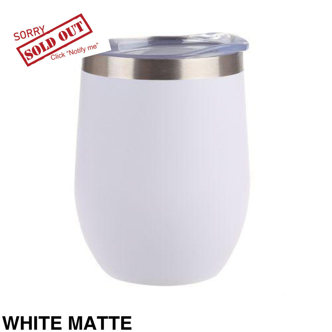 Oasis Wine Tumbler 330Ml Matte White