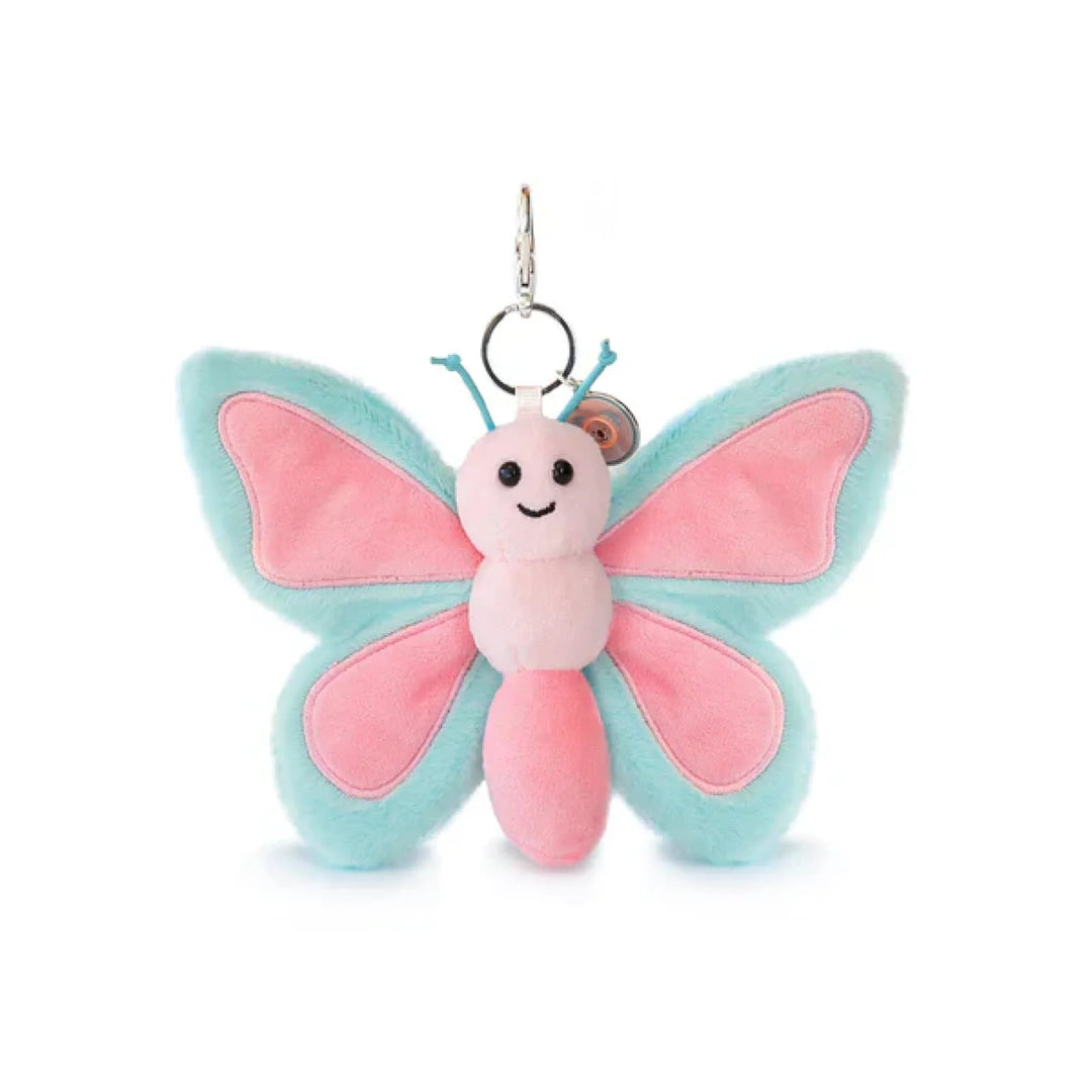 OB Designs Assorted Bag Charm/ Keyring Aurora Flutterwing