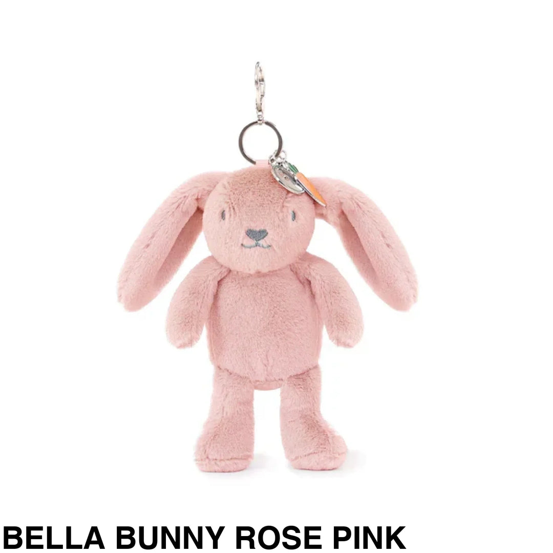 OB Designs Assorted Bag Charm/ Keyring Bella Bunny Rose Pink