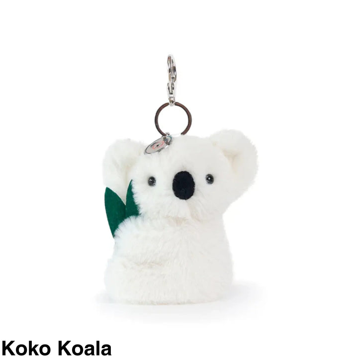 OB Designs Assorted Bag Charm/ Keyring Koko Koala