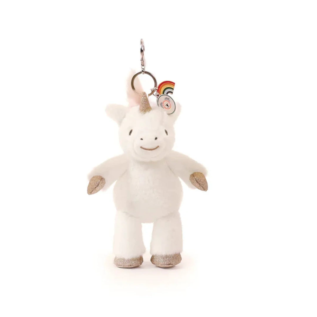 OB Designs Assorted Bag Charm/ Keyring Misty Unicorn