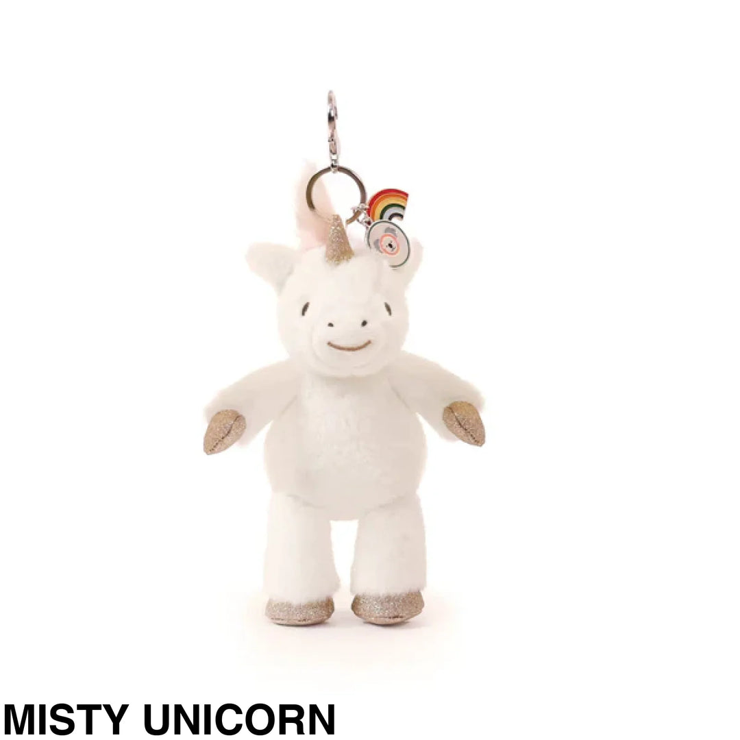 OB Designs Assorted Bag Charm/ Keyring Misty Unicorn