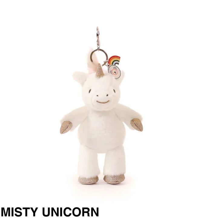 OB Designs Assorted Bag Charm/ Keyring Misty Unicorn
