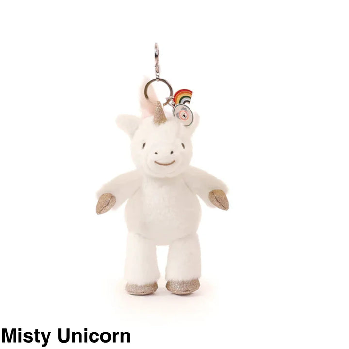 OB Designs Assorted Bag Charm/ Keyring Misty Unicorn