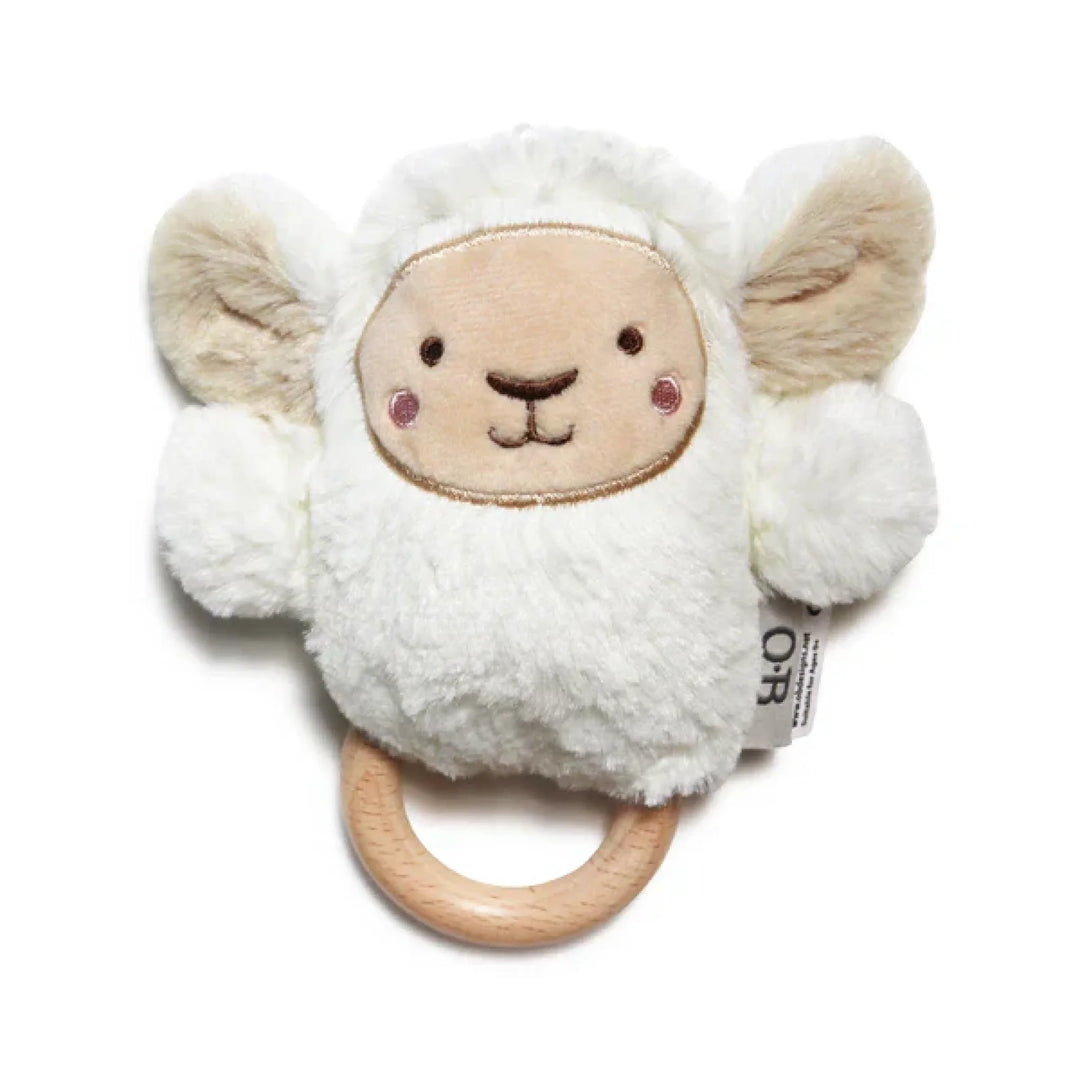 Ob Designs Assorted Soft Rattle Toy Lee Lamb