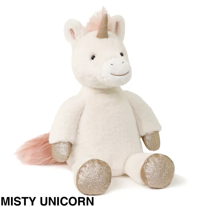 OB Designs Assorted Soft Toy 36-38cm Misty Unicorn