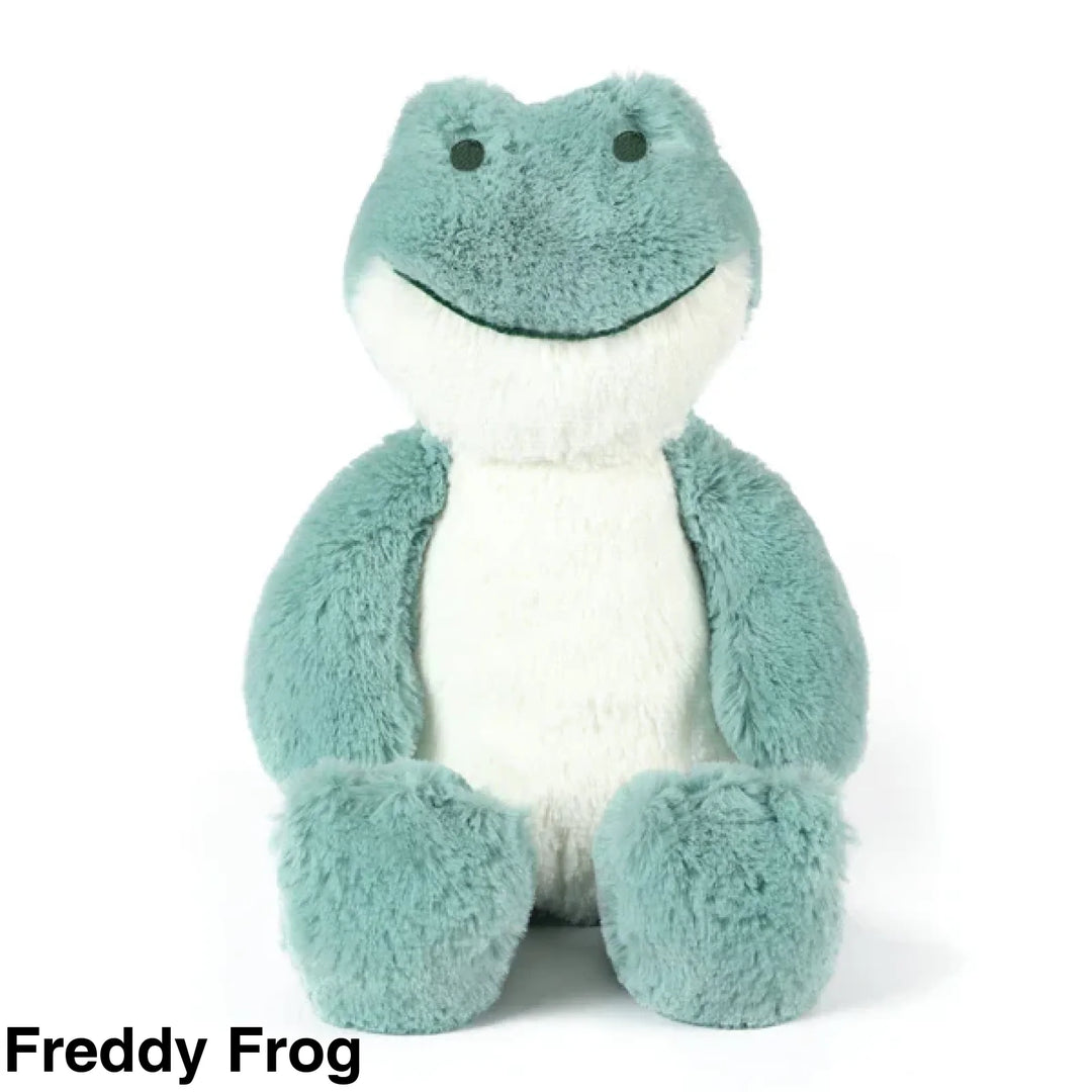 Ob Designs Assorted Soft Toys 34cm Freddy Frog