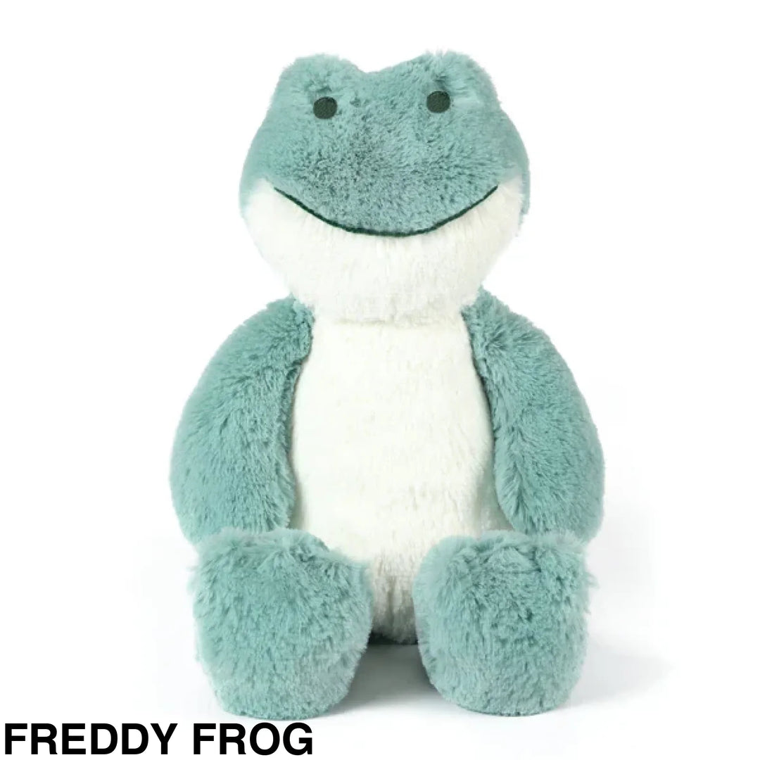 Ob Designs Assorted Soft Toys 34cm Freddy Frog