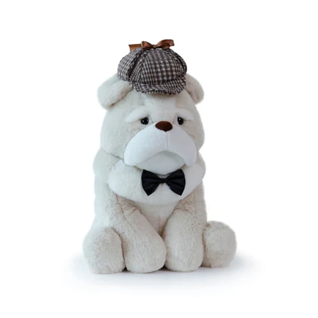 OB Designs Boris Bulldog with hat 26cm