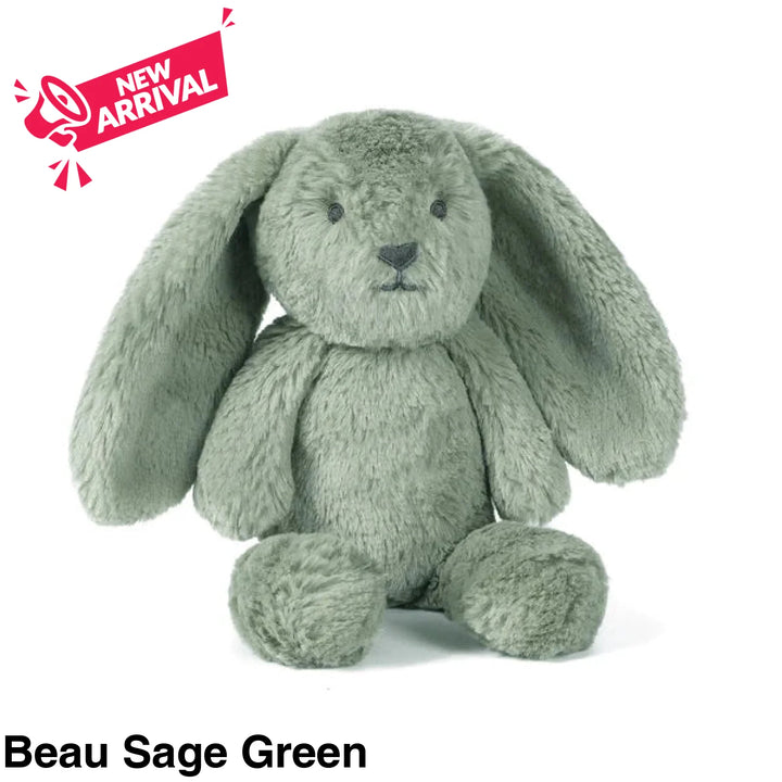 OB Designs Bunny Soft Toy Little 25cm Beau Sage Green