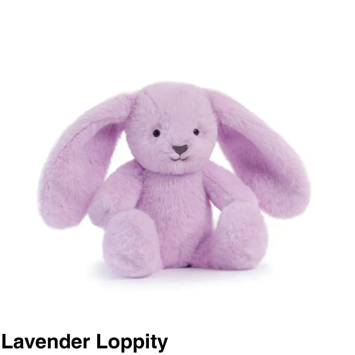 OB Designs Bunny Soft Toy Little 25cm - New Lavender Loppity