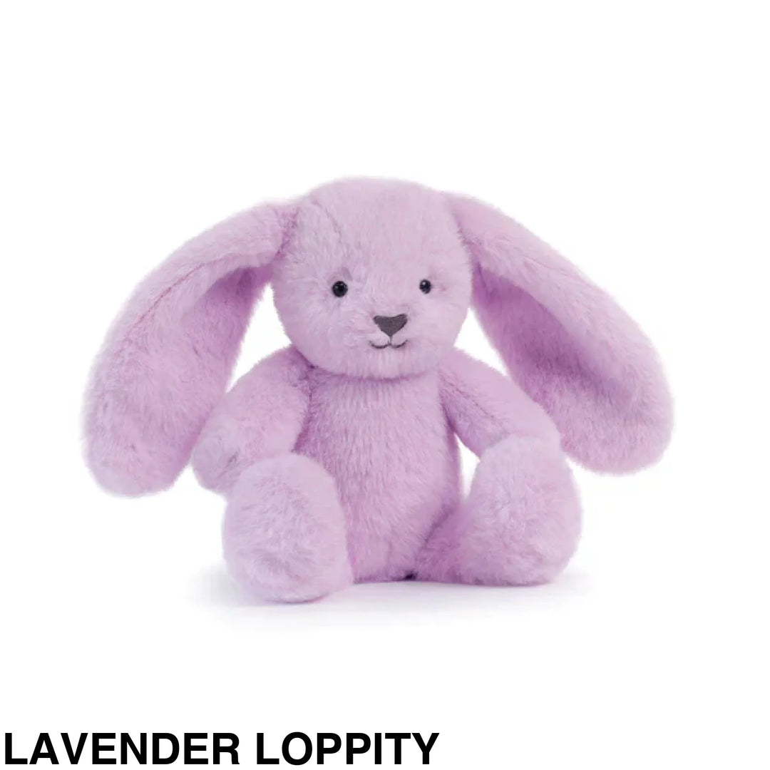 OB Designs Bunny Soft Toy Little 25cm - New Lavender Loppity