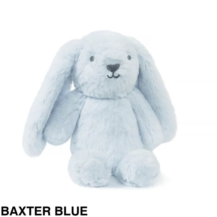 OB Designs Bunny Soft Toy Little 25cm Baxter Blue