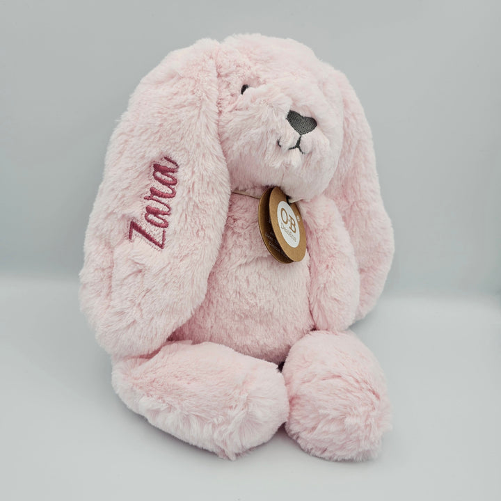 OB Designs Bunny Soft Toy Medium 34cm Betsy Pink