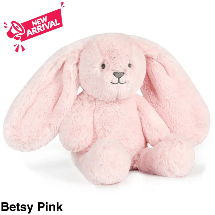 OB Designs Bunny Soft Toy Medium 34cm Betsy Pink