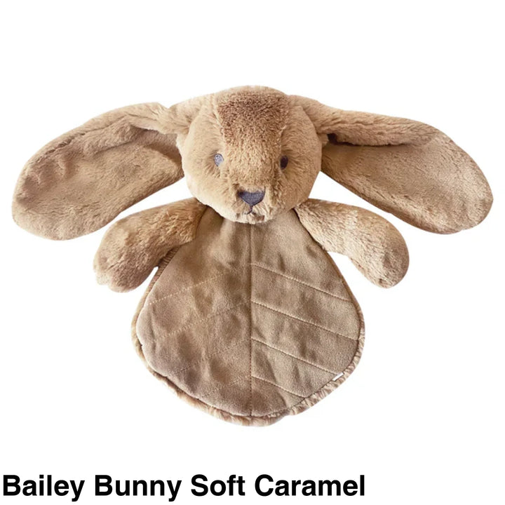 OB Designs Comforter Toy Bailey Bunny Soft Caramel