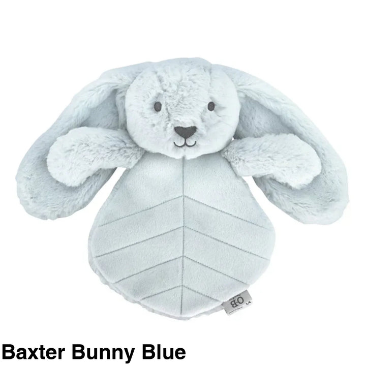 OB Designs Comforter Toy Baxter Bunny Blue