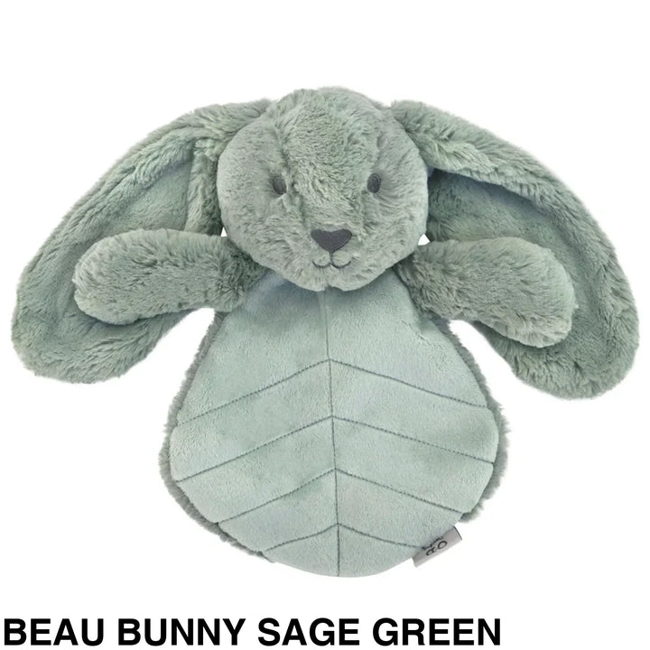 OB Designs Comforter Toy Beau Bunny Sage Green