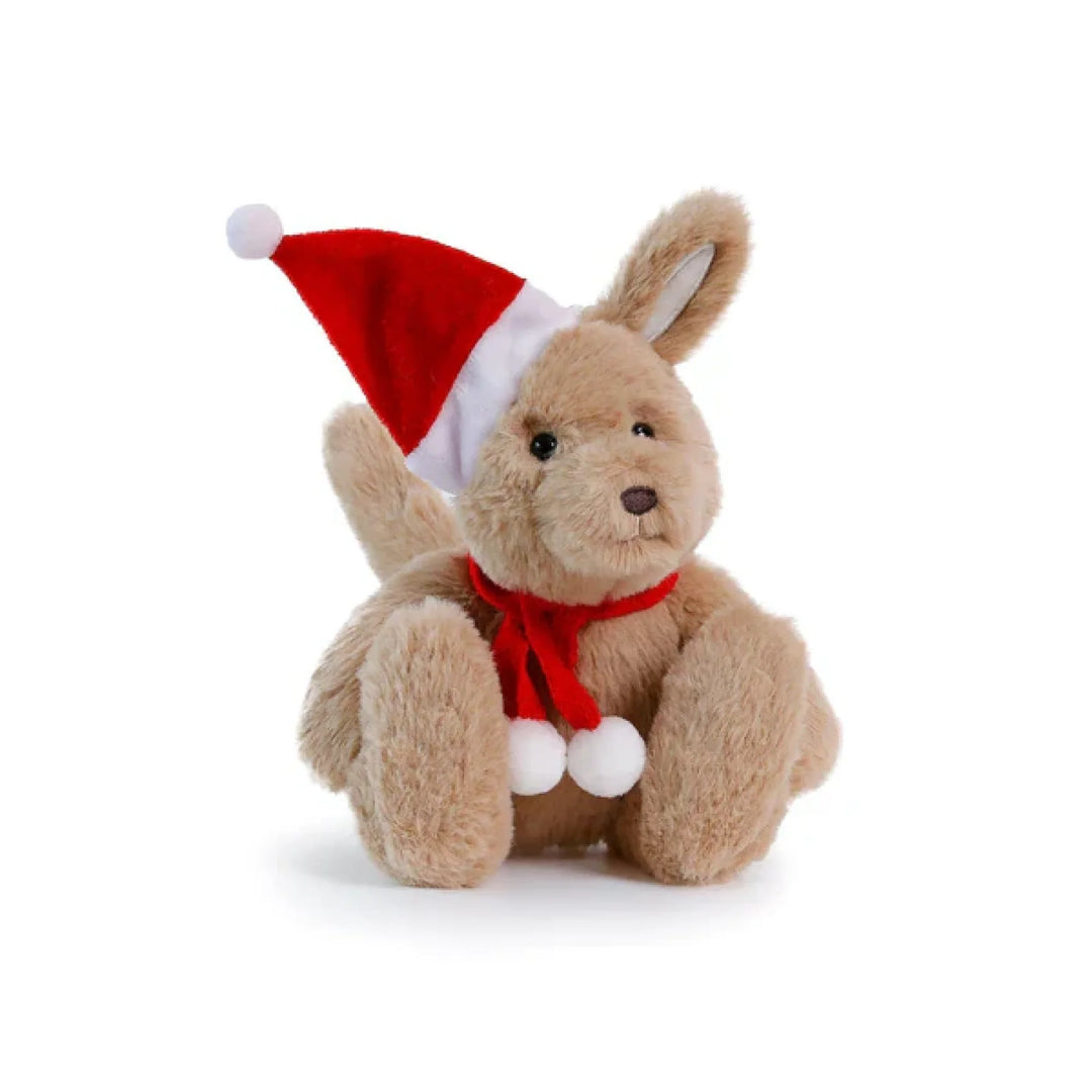 OB Designs Little Roo-dolph Kangaroo Christmas 24cm