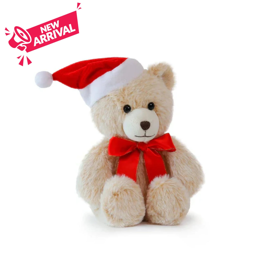 OB Designs Little Theo Christmas Bear 25cm