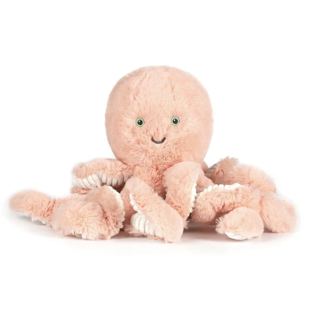 OB Designs Octopus Little Soft Toy 22cm Cove (pink/peach)