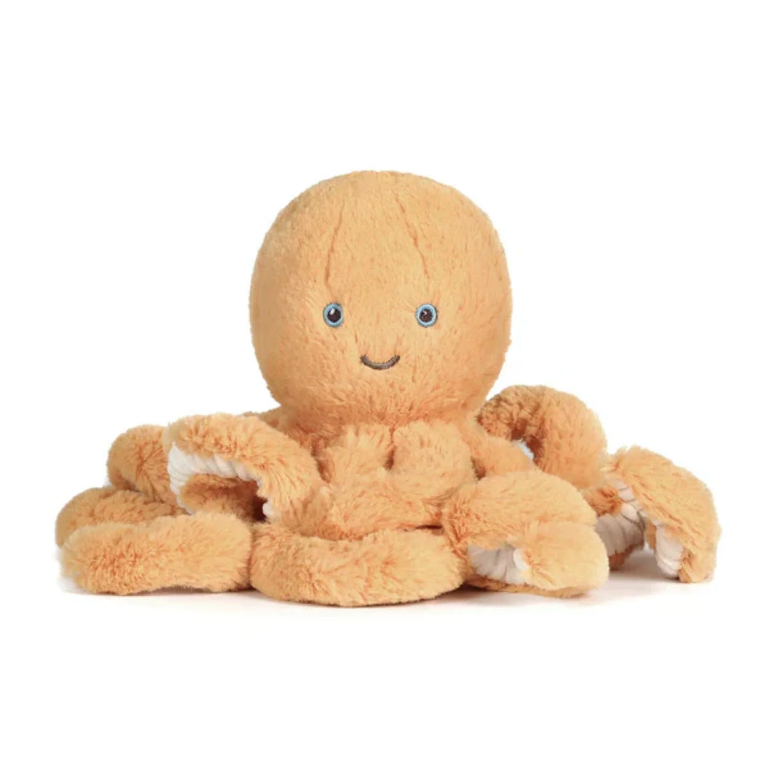 OB Designs Octopus Little Soft Toy 22cm Ollie (gold)