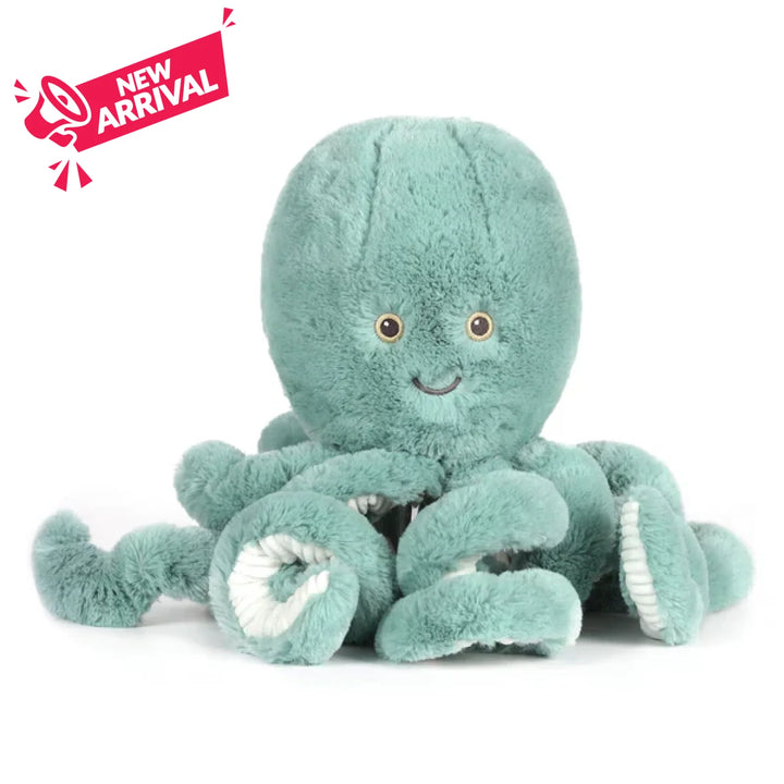 OB Designs Octopus Soft Toy 38cm Reef (blue/green)