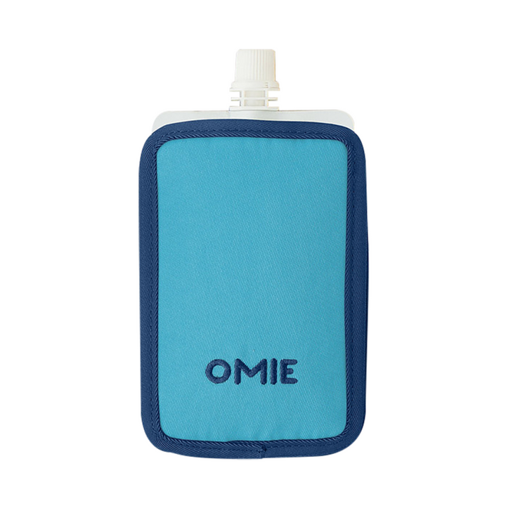 Omie Freezable Food Pouch Blue