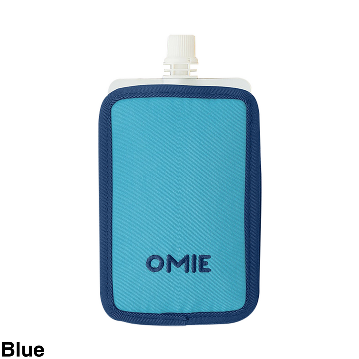 Omie Freezable Food Pouch Blue