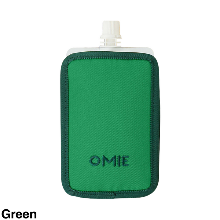 Omie Freezable Food Pouch Green