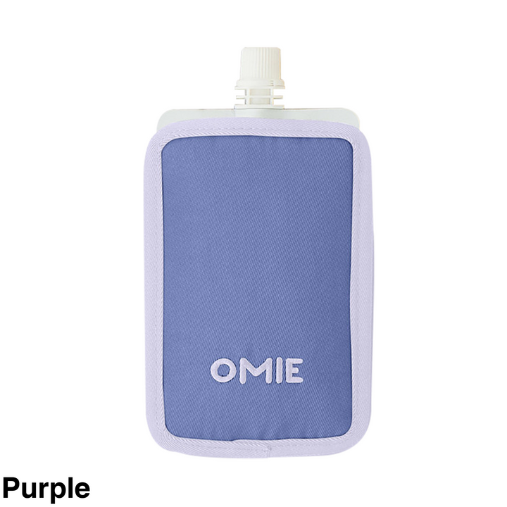 Omie Freezable Food Pouch Purple