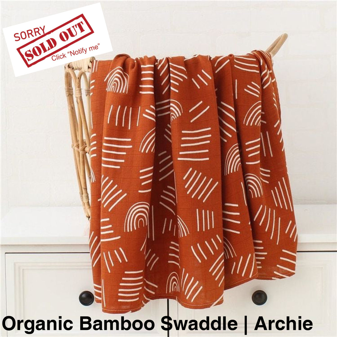 Organic Bamboo Swaddle | Archie Wraps