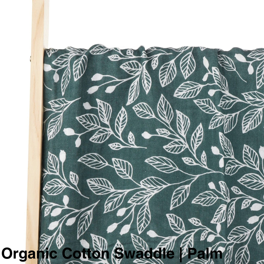 Organic Muslin Swaddle - Assorted Cotton | Palm Bamboo Wraps