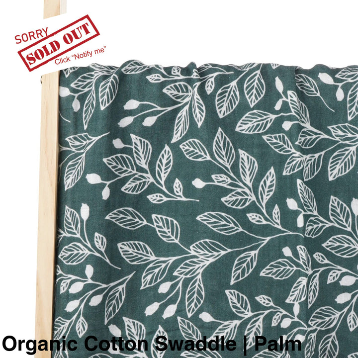 Organic Muslin Swaddle - Assorted Cotton | Palm Bamboo Wraps