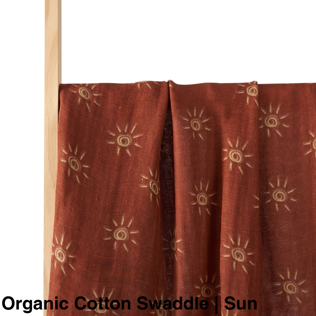 Organic Muslin Swaddle - Assorted Cotton | Sun Bamboo Wraps