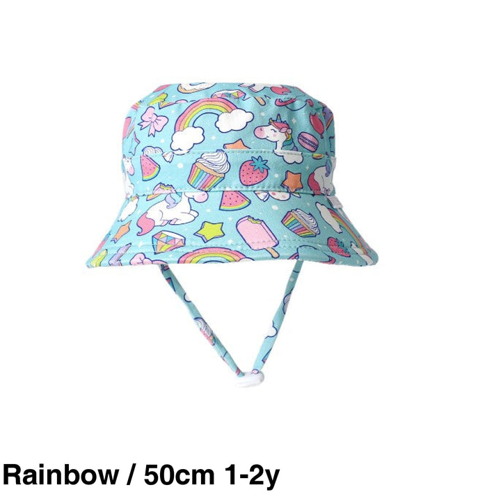 Out & About Bucket Hat Rainbow / 50Cm 1-2Y