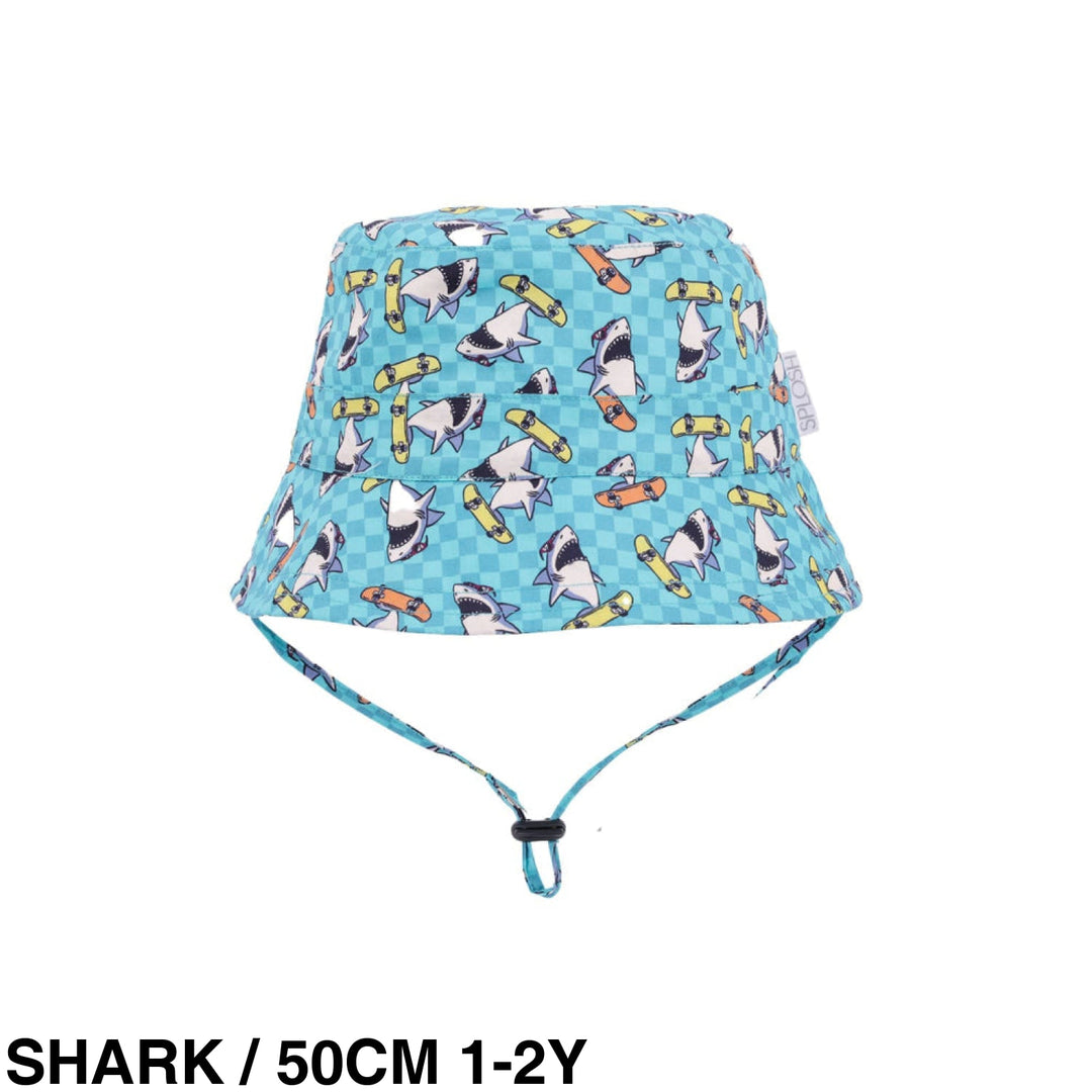 Out & About Bucket Hat Shark / 50cm 1-2y