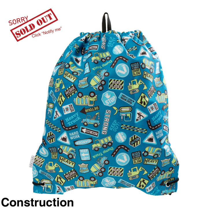 Out & About Drawstring Bag Construction