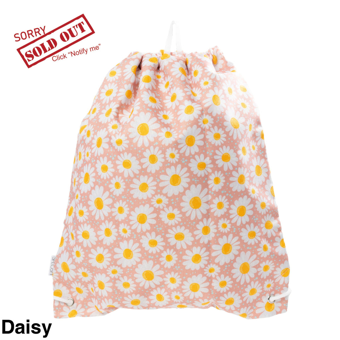 Out & About Drawstring Bag Daisy