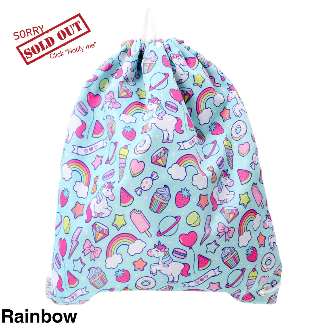 Out & About Drawstring Bag Rainbow