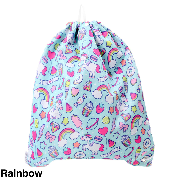 Out & About Drawstring Bag Rainbow