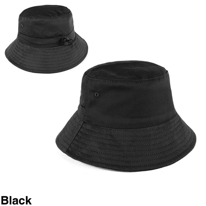 Personalised Bucket Hat - Baby/Toddler (50Cm) Black