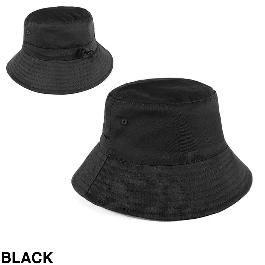 Personalised Bucket Hat - Baby/Toddler (50Cm) Black