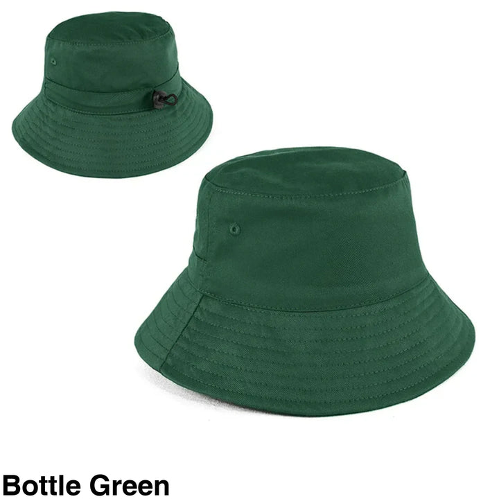 Personalised Bucket Hat - Baby/Toddler (50Cm) Bottle Green