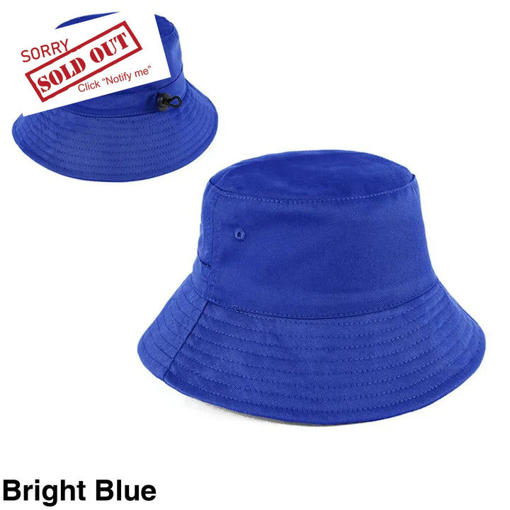 Personalised Bucket Hat - Baby/Toddler (50Cm) Royal Blue