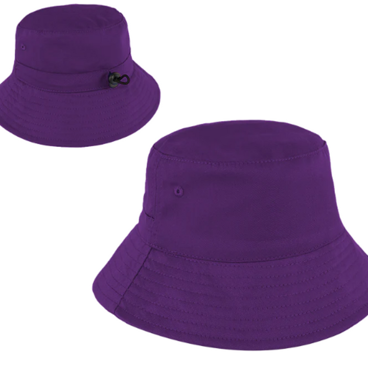 Personalised Bucket Hat - Baby/Toddler (50cm) Purple